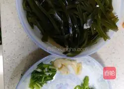 Illustration of how to fry kelp 1