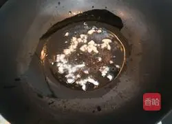 Illustration of how to make garlic sweet potato leaves 5