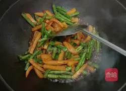 Illustration of how to make sword beans and potatoes 4