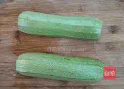 Sauteed zucchini Illustration of how to make fungus 6