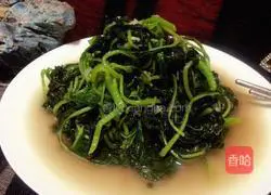 Illustration of how to make garlic amaranth 7