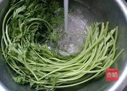 Illustration of how to make garlic chrysanthemum 2