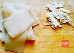 Illustration of how to make colorful pig skin jelly 3