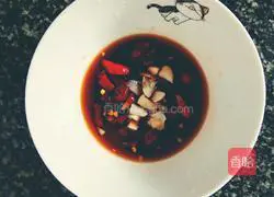 Illustration of how to make cold dried eggs 2