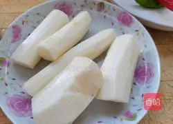 Illustration of how to make yam and fungus 2