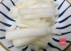 Illustration of how to make sweet and sour radish 4