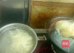 Illustration of how to make cold shredded potatoes 3