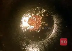 Illustration of how to make spinach mixed with spicy oil 8