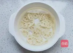 Illustration of how to make carrots and lotus root slices 2