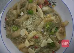 Illustration of how to make eggplant in oil soup 7