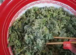 Steamed pumpkin Illustration of how to make the head 6