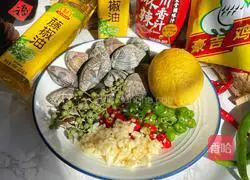 Illustration of how to make cold clams 1