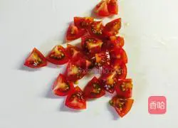 Illustration of how to make cold tofu 3