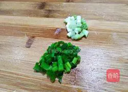 Illustration 9 of how to make black bean paste and green pepper and potato shreds