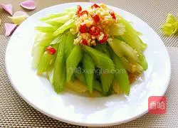 Illustration of how to make cold celery 7