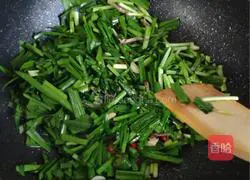 Illustration of how to make chives and leeks (small dried fish) 7