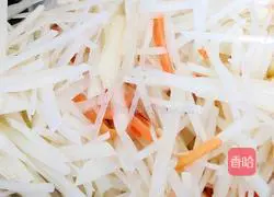 Illustration of how to stir-fry double strands 4