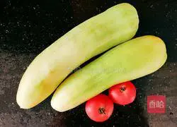 Illustration of tomato stewed melon 2