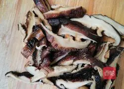 Illustration of how to make mushrooms and vegetables 1