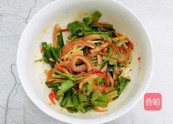 Illustration of how to make cold tripe 15