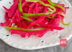 Illustration of how to make cold dragon fruit peel 8