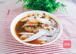 Illustration of how to make homemade jelly (bean powder) 1