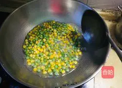 Illustration of how to make green beans and corn 3