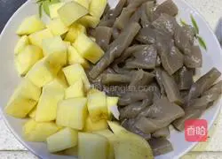 Illustration of how to make konjac potatoes 1