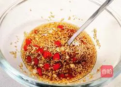 Cold salad/Illustration of how to make tofu skin 5