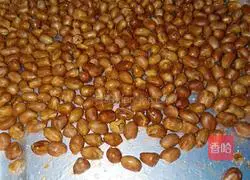 Illustration of how to make spinach and peanuts 8