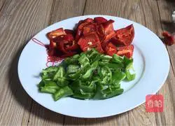Illustration of how to make fried yuba with chili pepper 3