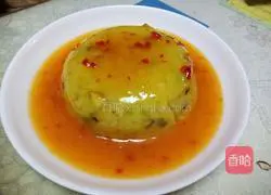 Illustration of how to make mashed potatoes with sauce 9