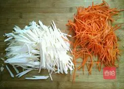 Illustration of how to make stir-fried double strands 2