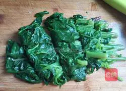 Sesame paste Spinach recipe illustration 4