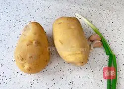 Sugar Illustration of how to make vinegar potatoes 1