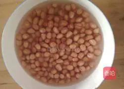 Illustration of how to make soy peanuts 1