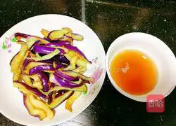 Illustration of how to make eggplant and beans 7 