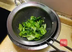 Illustration of how to make three fresh vegetables 3