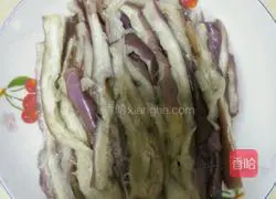 Illustration of how to make hand-teared eggplant 4