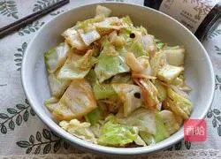 Illustration of how to make stir-fried cabbage with soy sauce 10