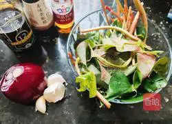 Cold Illustration of how to make Houttuynia Cordata 1