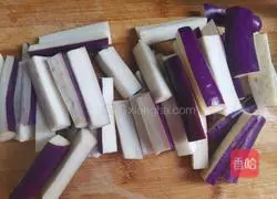 Garlic and eggplant Practice illustration 2