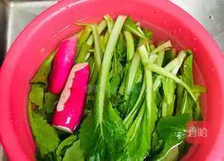 Illustration of how to make Chinese cabbage with sauce 2