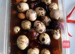 Illustration of how to make braised quail eggs 6