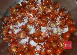 Illustration of how to make tomatoes mixed with sugar 3