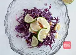 How to make purple cabbage shreds Illustration 8