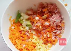 Illustration of how to make fried eggplant boxes 2