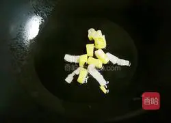 Illustration of how to make green onions and soy pumpkin 5