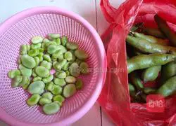 Illustration of how to make shredded bamboo shoots and bean paste soup 1