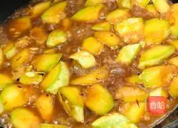 Illustration of making fragrant winter squash 5